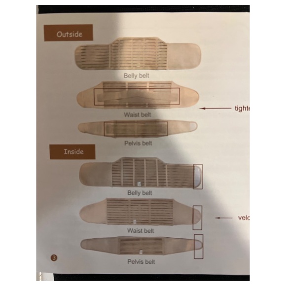 ChongErfei 3-in-1 postpartum belly wrap - Picture 4 of 10